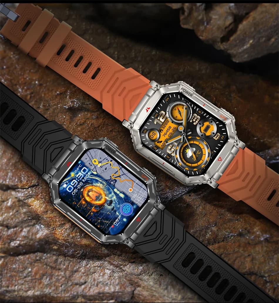 Smartwatch Męski z GPS i CHAT GPT – Przygoda bez Granic 2025!🌐