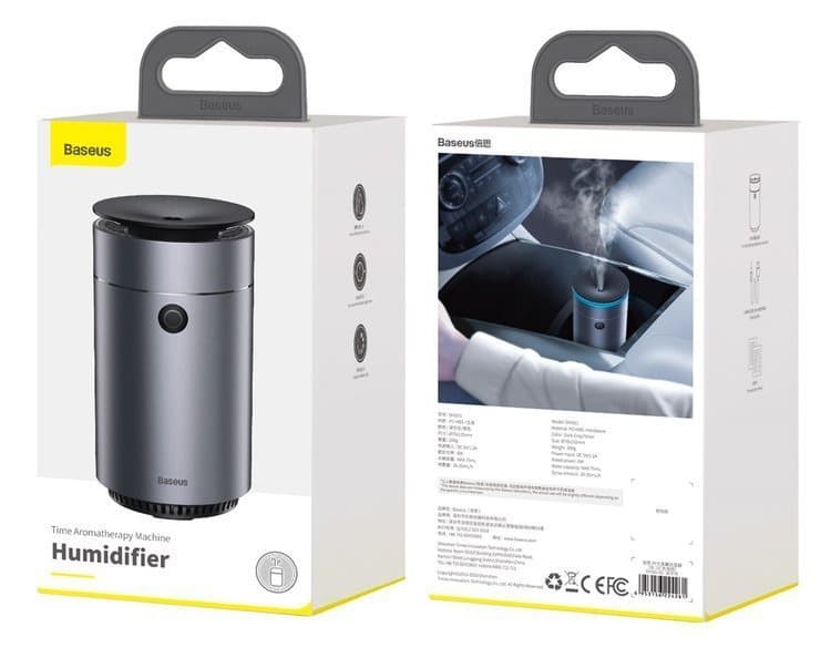 🌬️ Świeże powietrze w aucie z nawilżaczem i Lampką LED! 🚗