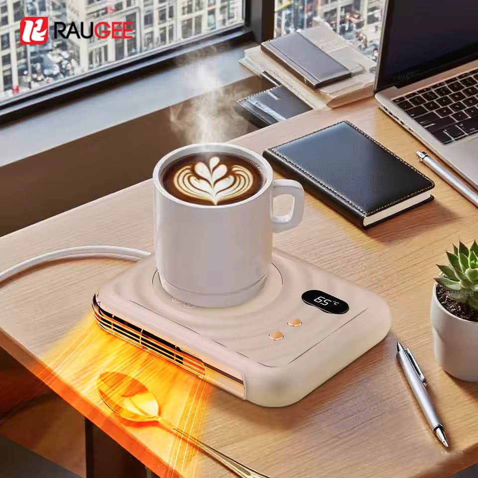 HIT Zimy 2025! 🔥 Podgrzewacz Kubka 2-w-1: Grzeje Kawę ORAZ Twoje Dłonie! Idealna Temperatura Zawsze pod Kontrolą!