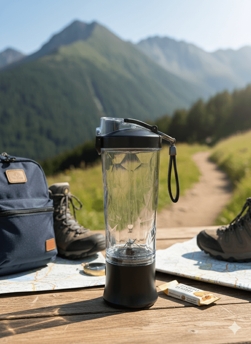 Przenośny blender do owoców 600ml, ładowany USB, pij w podróży! Super mocny teraz 50% taniej! Ostatnie sztuki!