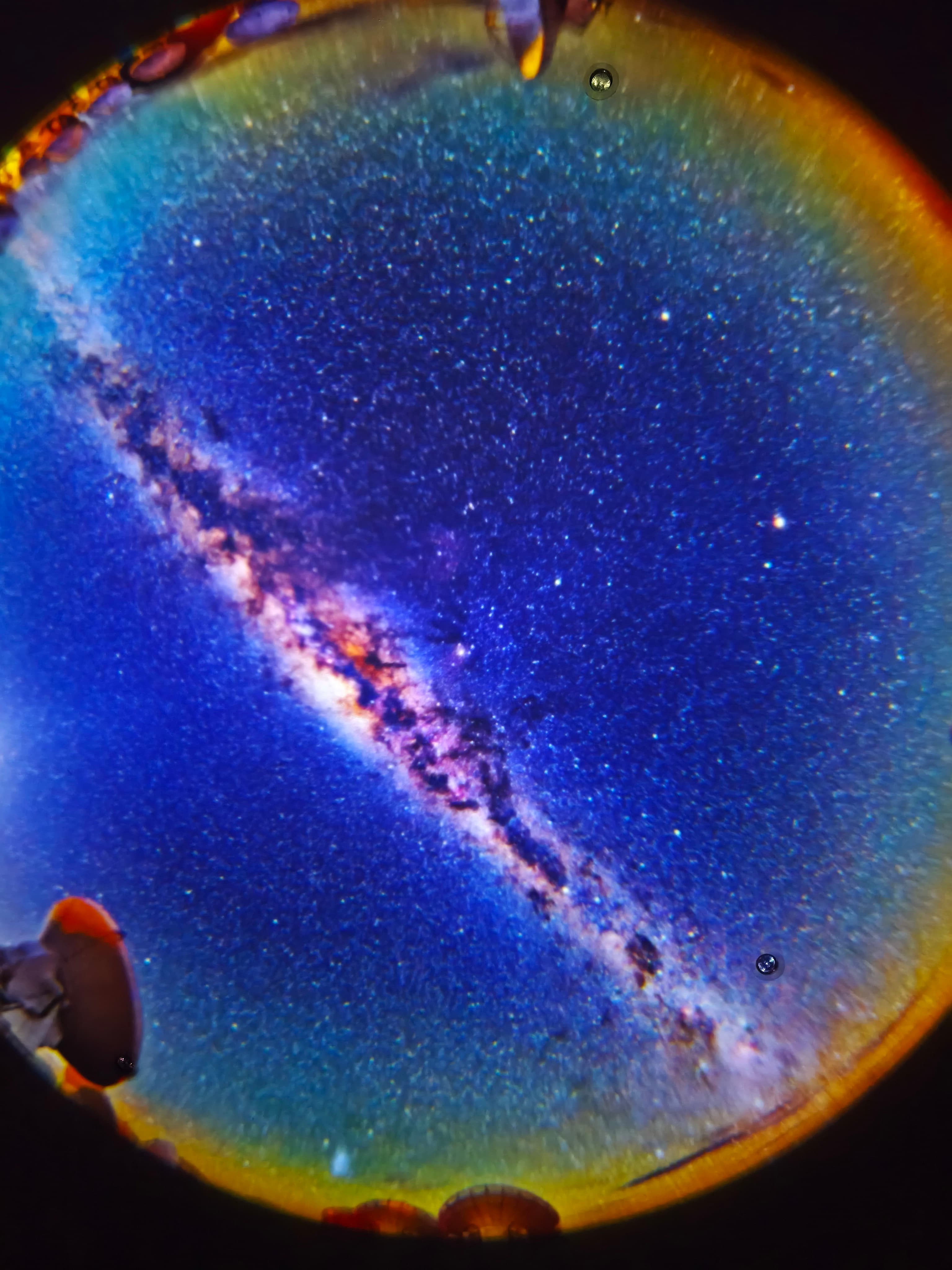 Projektor Gwiazd 13w1, Planetarium z Obrotowym Światłem Nocnym Aurora dla Dzieci i Dorosłych 🌌