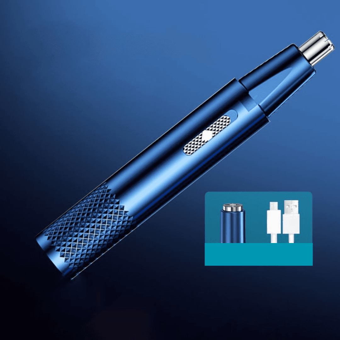 Elektryczny trymer do nosa, 2w1, wielofunkcyjny, automatyczny, ładowalny, unisex 🪒
