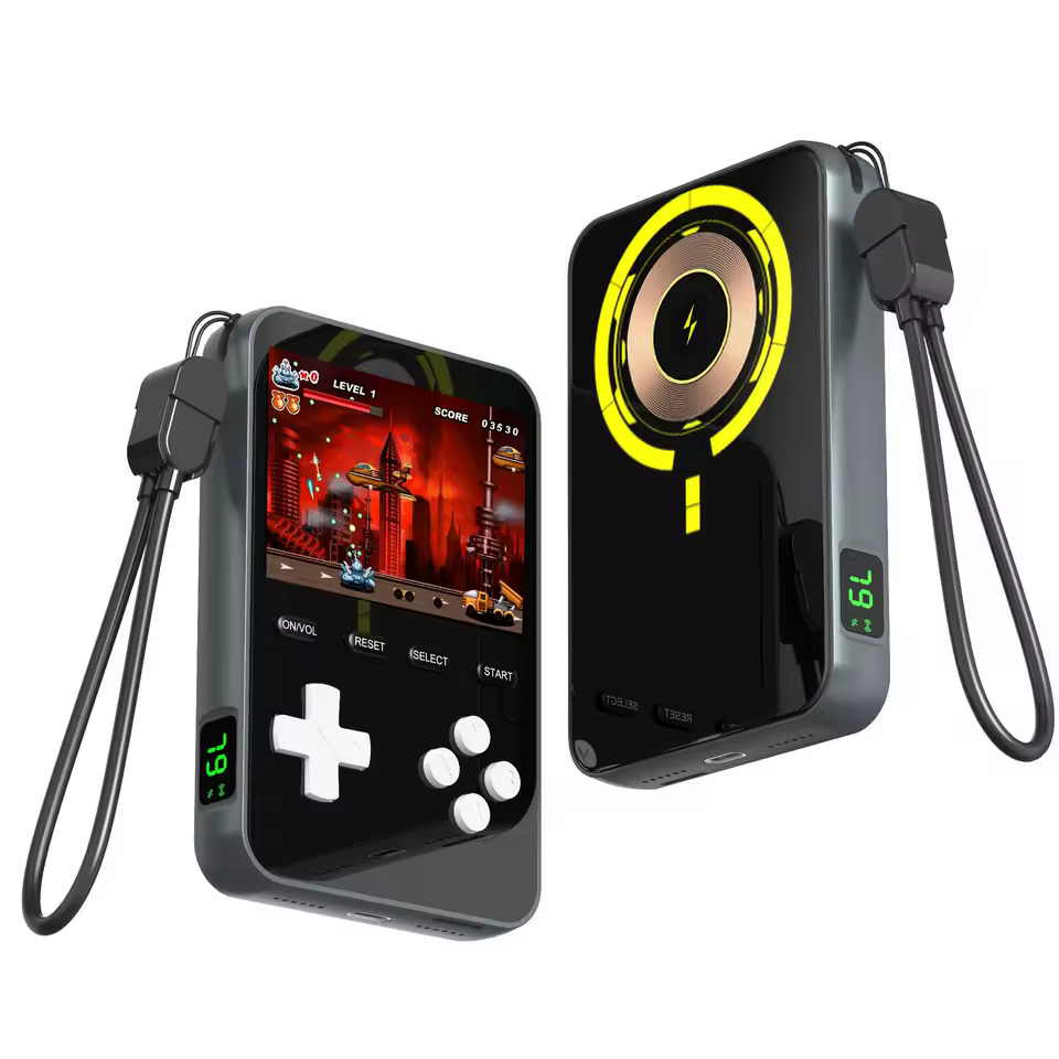 Konsola do gier 2w1 z Power Bankiem 20W i magnetyczną ładowarką 🕹️