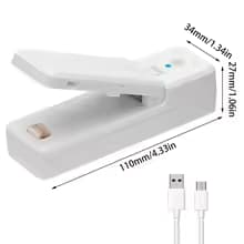 Mini Zgrzewarka do Żywności USB, Przenośna, Świerze przekąski w podróży 🍪