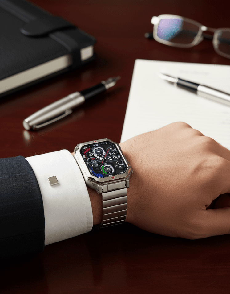 Smartwatch Męski z GPS i CHAT GPT – Przygoda bez Granic 2025!🌐