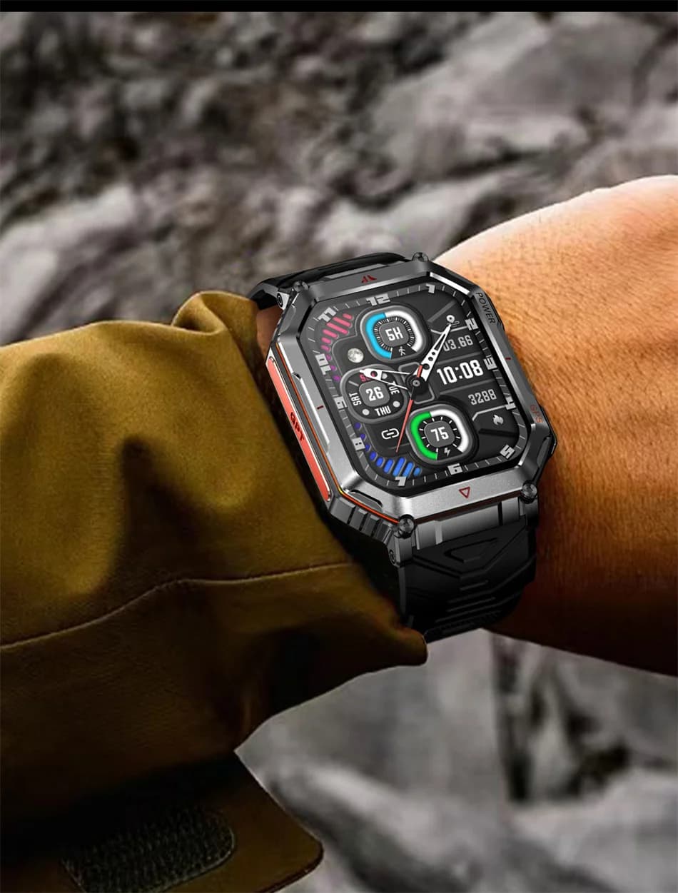 Smartwatch Męski z GPS i CHAT GPT – Przygoda bez Granic 2025!🌐