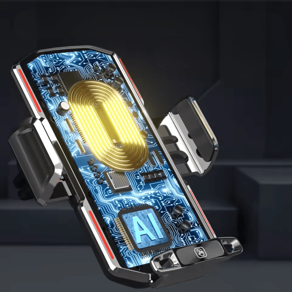 Bezprzewodowa Ładowarka Samochodowa z Uchwytem na Przyssawkę 🚗