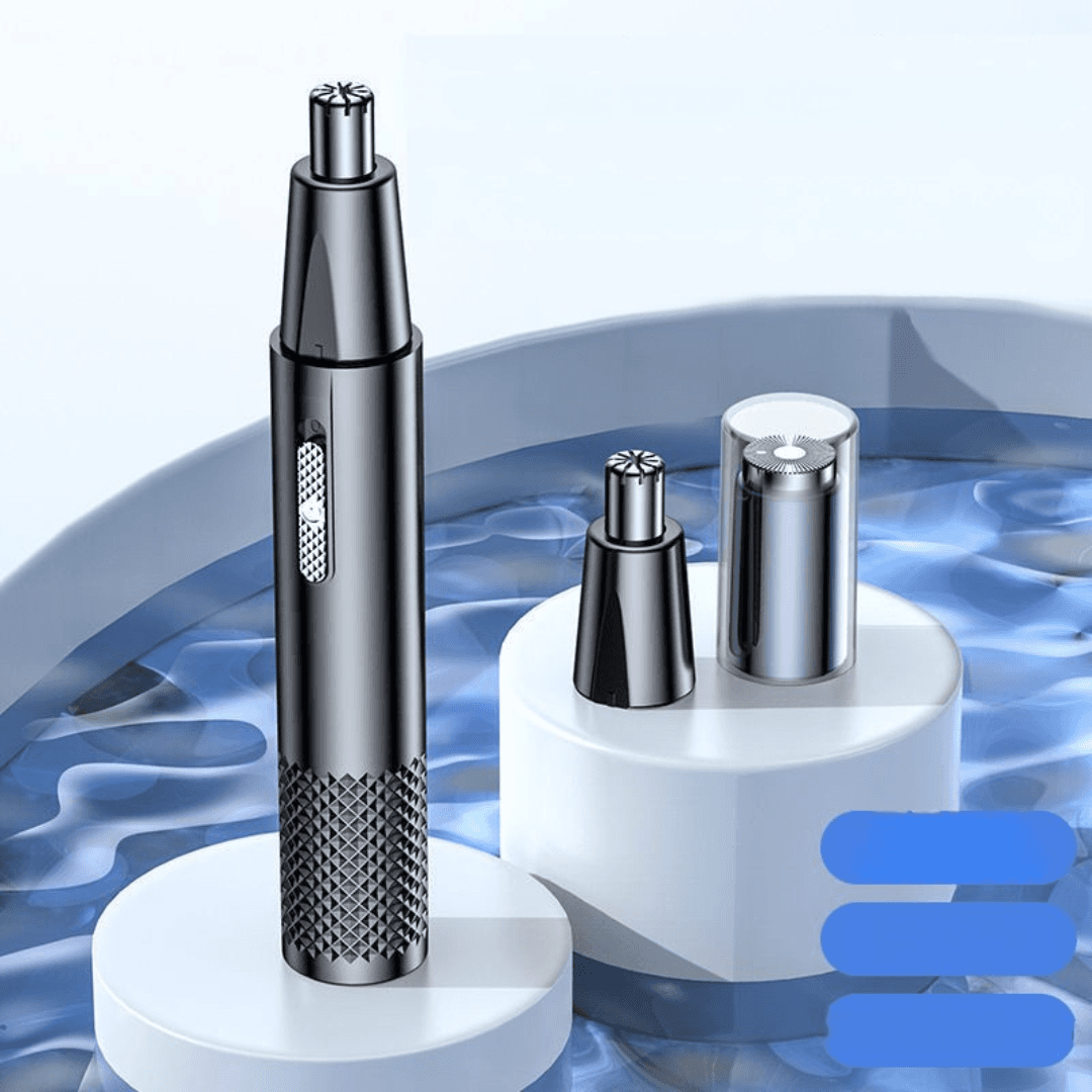 Elektryczny trymer do nosa, 2w1, wielofunkcyjny, automatyczny, ładowalny, unisex 🪒
