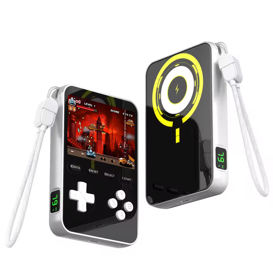 Konsola do gier 2w1 z Power Bankiem 20W i magnetyczną ładowarką 🕹️