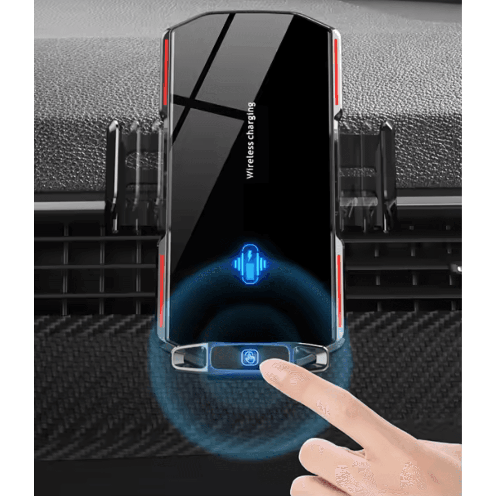 Bezprzewodowa Ładowarka Samochodowa z Uchwytem na Przyssawkę 🚗